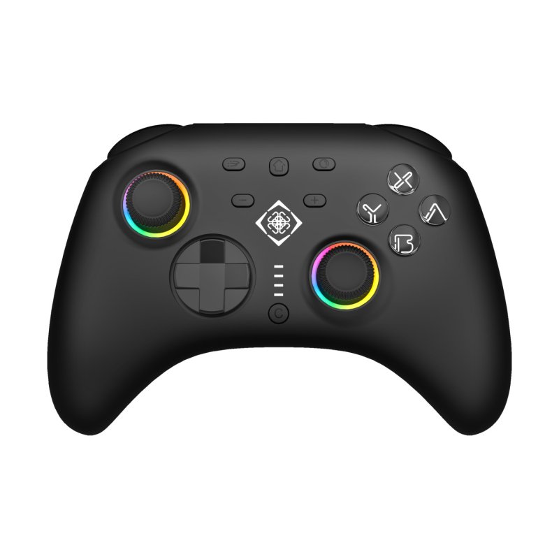 Deltaco Gaming GAM-198 accessoire de jeux vidéo Noir Bluetooth/USB Manette de jeu Nintendo Switch, Nintendo Switch 2,