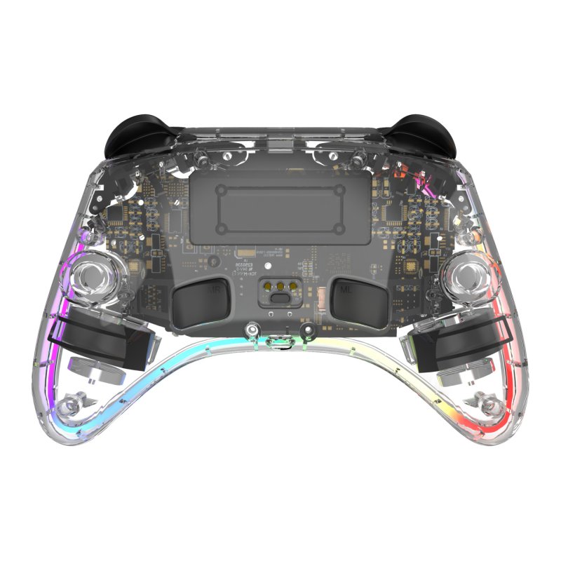 Deltaco Controller 2 C Taste RGB Wireless transparent Switch