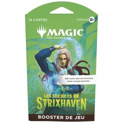 Magic: The Gathering - Booster de jeu Les secrets de Strixhaven (Blister cartonné)