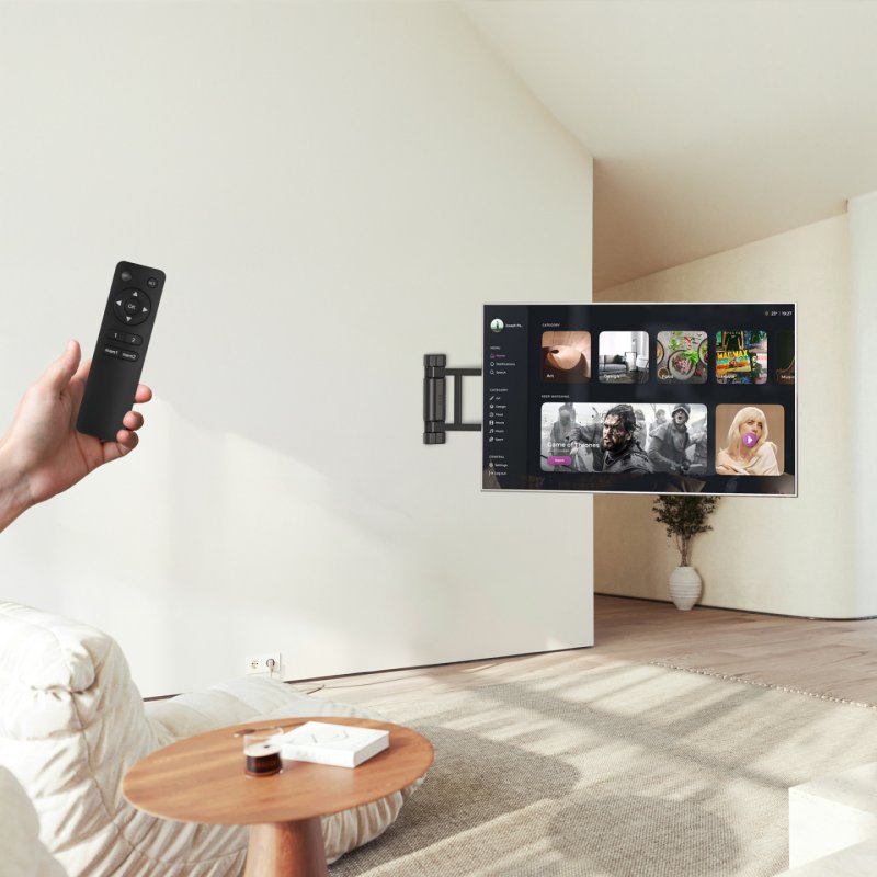 TooQ LPM4381XL-B TV mount/stand 190.5 cm (75") Black