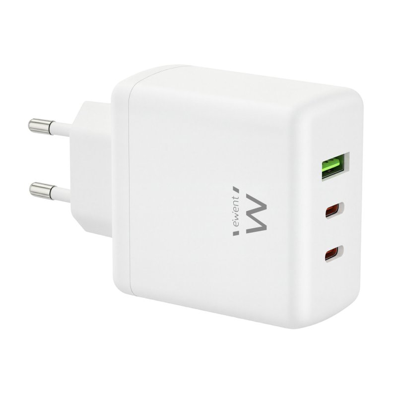 Ewent EW1333 chargeur d'appareils mobiles Universel Blanc Secteur Charge rapide Intérieure