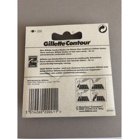 Gillette Contour Razor Blades