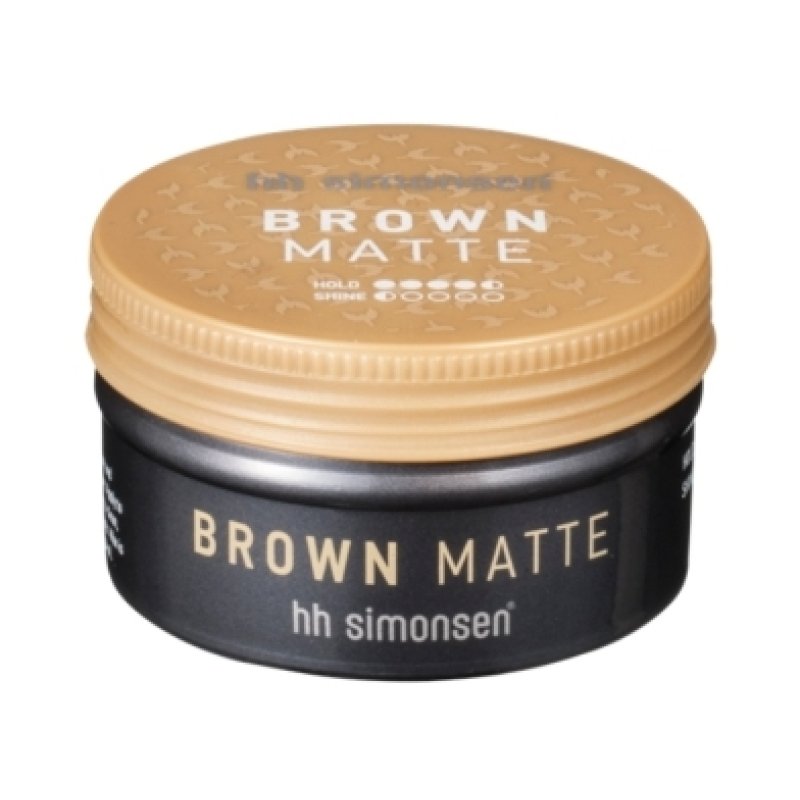 Hh Simonsen Brown Matte Wax 90ml