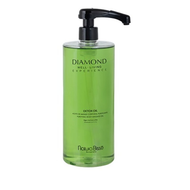 Natura Bisse Nourishing Dry Oil Diamond Wellliving Experience Detox Oil Purifying Body Massage Oil 1000 Ml