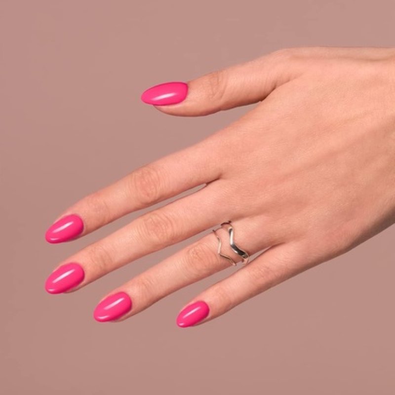 Semilac 571 Neon Strawberry Uv Gel Polish Long Lasting And Easy To Apply