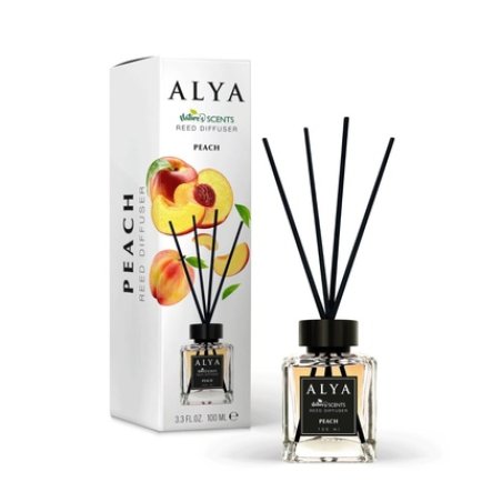 Alya Room Freshener Peach Reed Diffuser - 100ml