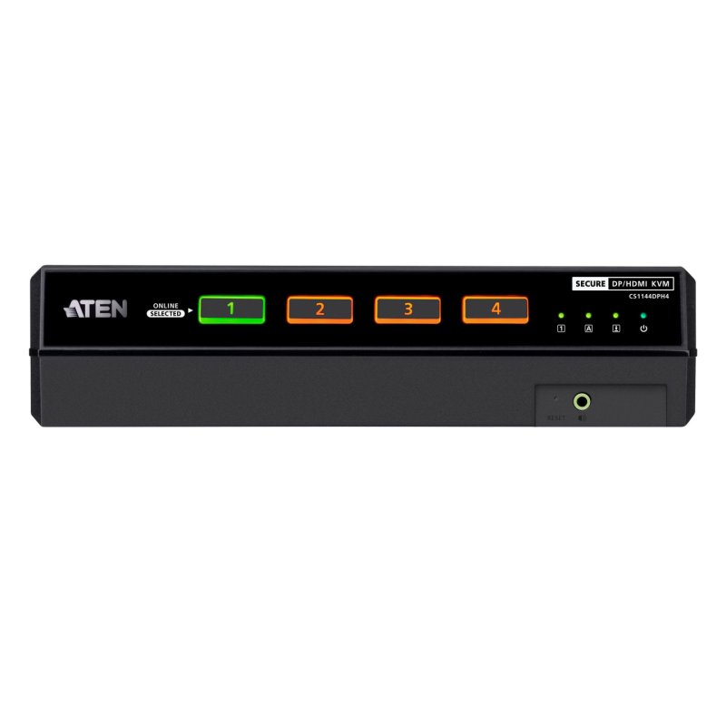 ATEN CS1144DPH4 KVM USB 5K DP HDMI 4P KVM SECURE ECRAN DOUBLE PSD PP V4.0