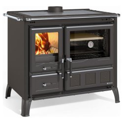 3007230-CUISINIERE A BOIS - GARDENIA XXL STEEL - NEAN *