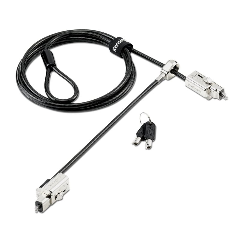 Kensington Universal 3-in-1 2.0 Keyed Dual Lock Head Laptop Lock