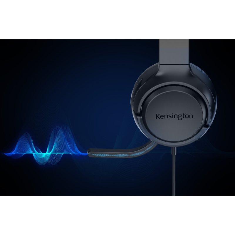 Kensington H950 EQ Micro‑casque supra‑aural USB-C/USB-A