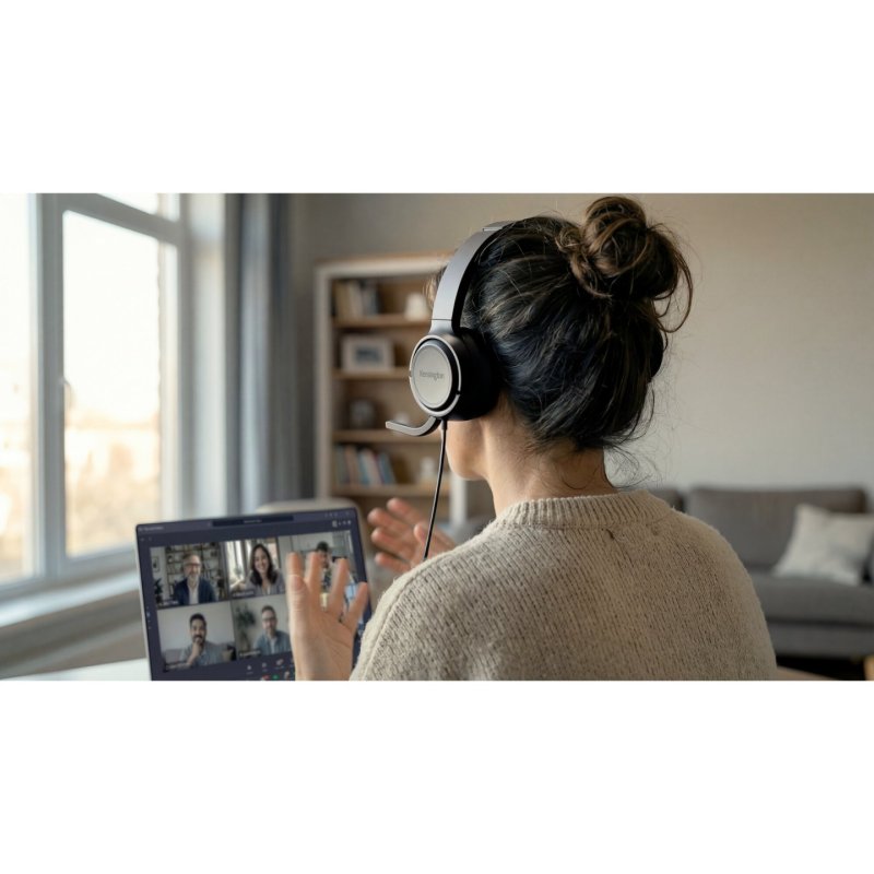 Kensington H950 EQ USB-C/USB-A On-Ear Headset
