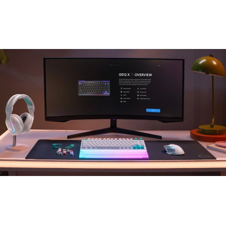 G512 X PALM REST 75 TRANSPARENT - EMEA28I-935