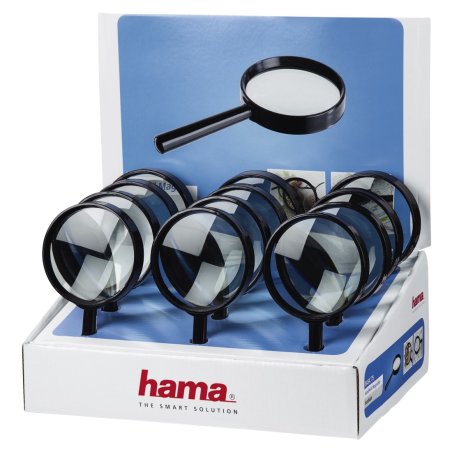 BASIC 75 MAGNIFYING GLASS 12PCS DISP