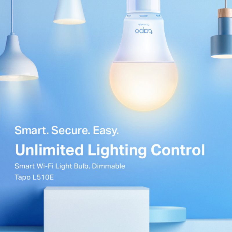 TP-Link Tapo L510B(2-PACK) éclairage intelligent Ampoule intelligente Wi-Fi 8,7 W
