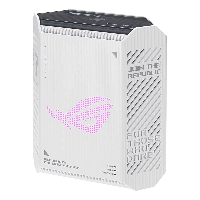 ASUS GS-BE7200 routeur sans fil 2.5 Gigabit Ethernet Bi-bande (2,4 GHz / 5 GHz) Blanc, Noir