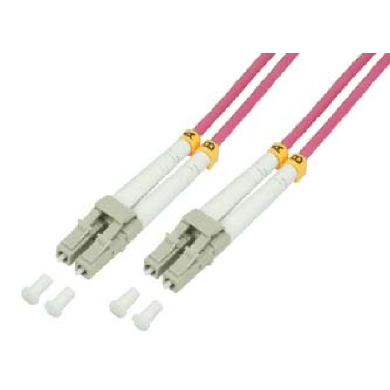 LWL Patchkabel OM4 LC / LC 75m Duplex LogiLink