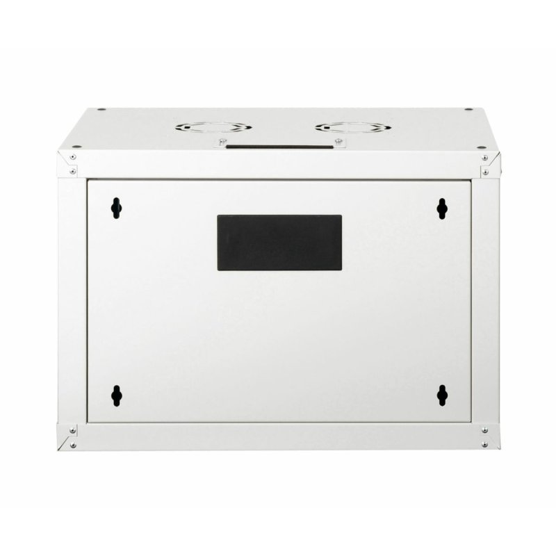 19" Netzwerkschrank Glastür PM 600x450mm 7HE grau