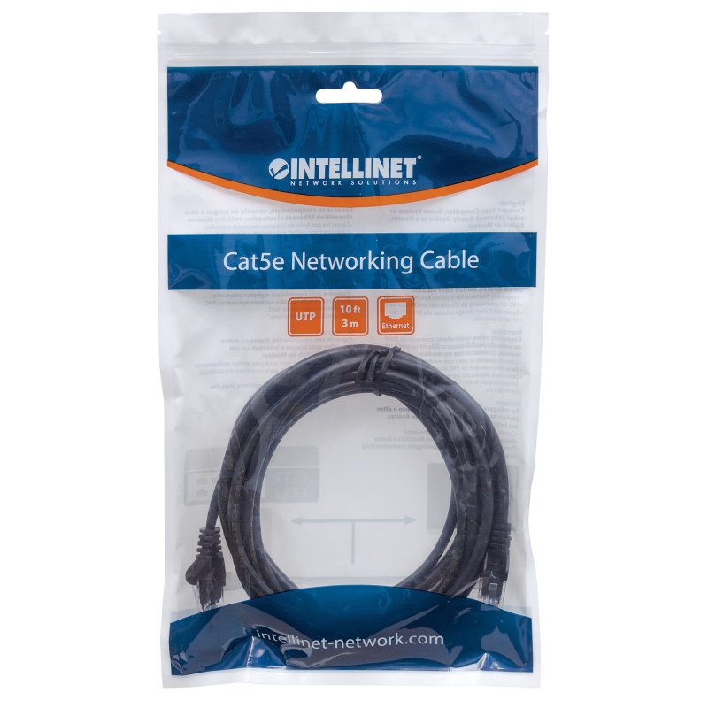 Patchkabel RJ45 U/UTP Cat6 1.50m schwa