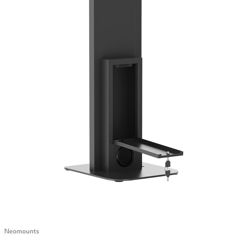 FL15-628BL1 TABLET FLOOR STAND - LOCKABLE (INCL. LOCK) - VESA 7