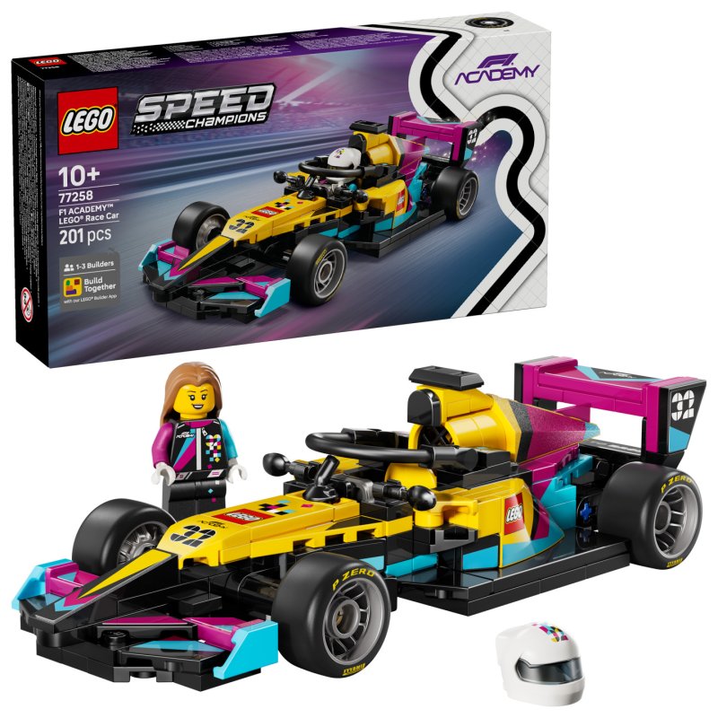 77258 Speed Champions F1 ACADEMY LEGO Rennwagen