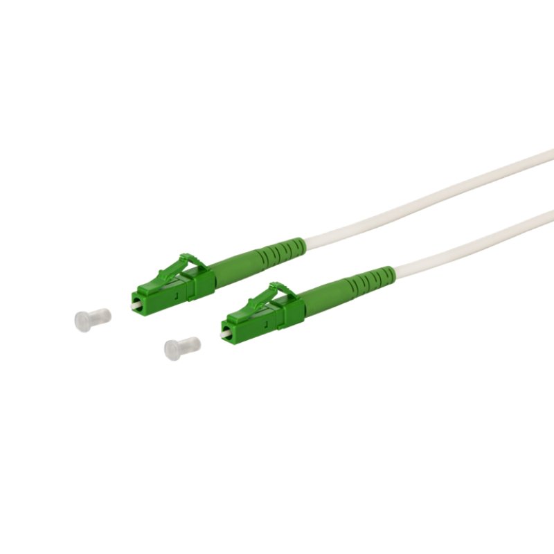 METZ CONNECT OpDAT Patchkabel LC-S APC/LC-S APC OS2 wei 20,0m