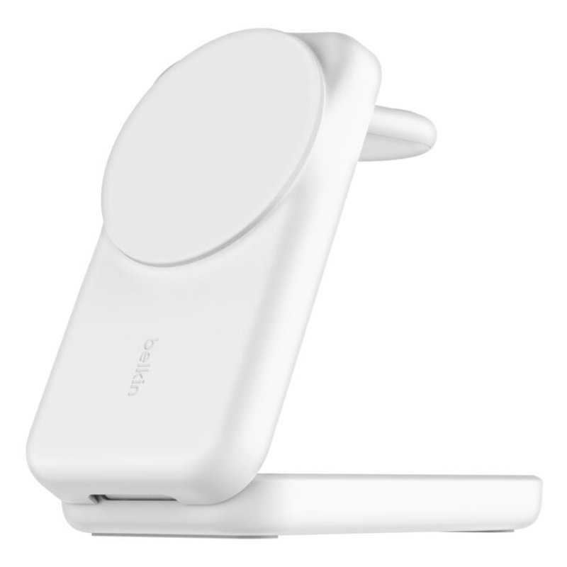Belkin Qi2 Fitness tracker, Casques, Smartphone, Smartwatch Blanc USB Recharge sans fil Charge rapide Intérieure