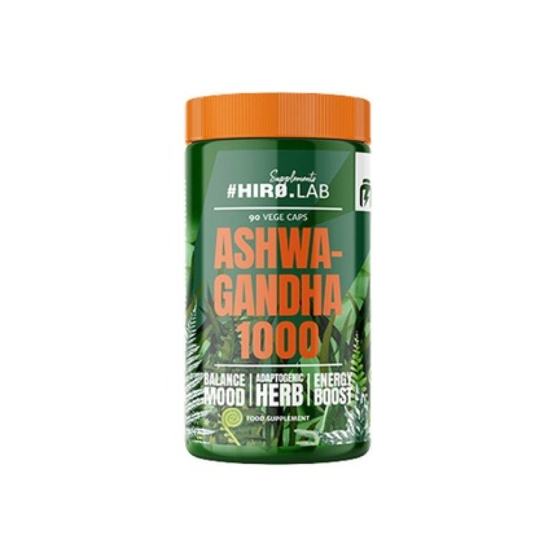 Hirolab Ashwagandha 1000mg 90 Capsules