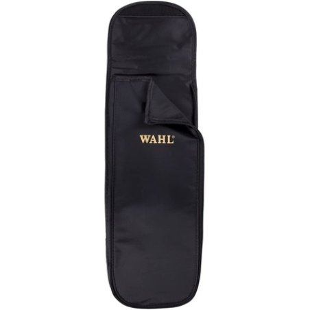 Pouch Hair Straightener Black with Silicone Heat Mat Pink