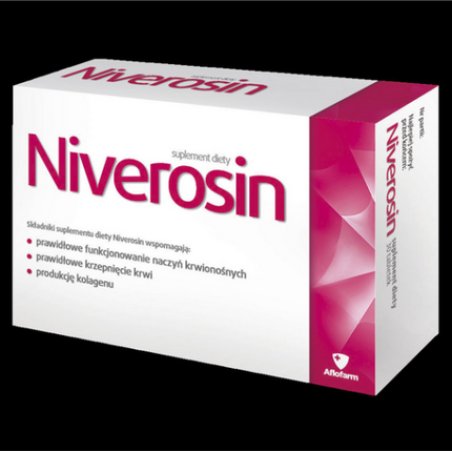 NIVEROSIN 30 Tablets Diosmin Hesperidin Blood Vessels Spider Varicose Veins