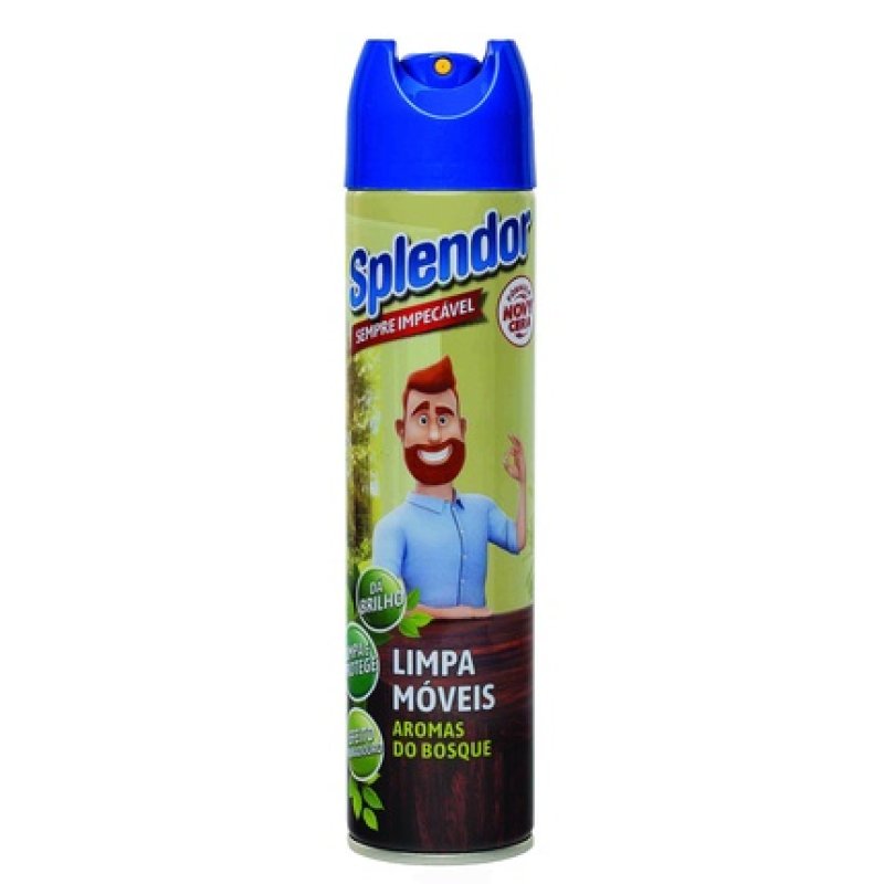Splendor Furniture Cleaner Aerosol Forest Scents Spray 300 Milliliters