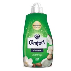 Comfort Fabric Softener Creations Concentrated Coconut Milk And Argan Oil 80 Doses 176 Liters