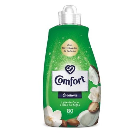 Comfort Fabric Softener Creations Concentrated Coconut Milk And Argan Oil 80 Doses 176 Liters