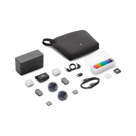 DJI - Mic Mini 2 (2 TX 1 RX Charging Case)