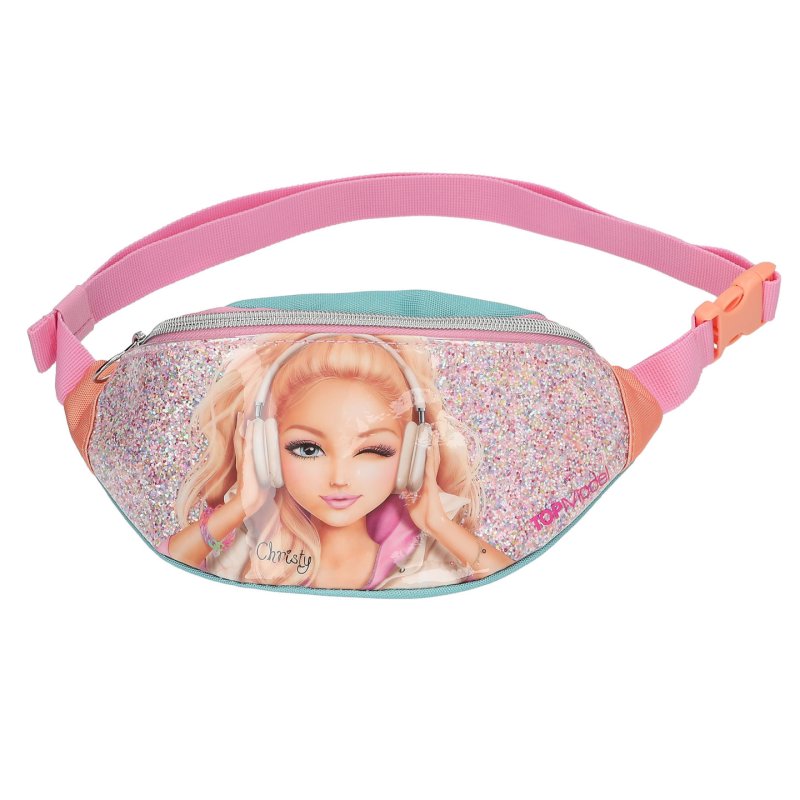 Topmodel - TOPModel Crossbag MUSIC - Pink/Apricot/Turquoise