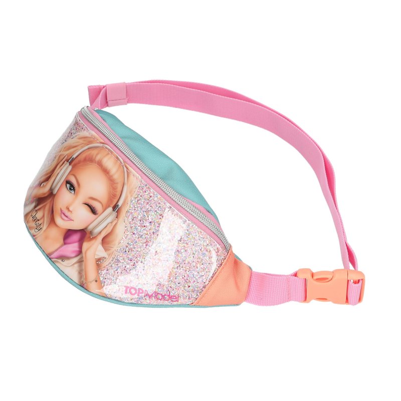 Topmodel - TOPModel Crossbag MUSIC - Pink/Apricot/Turquoise