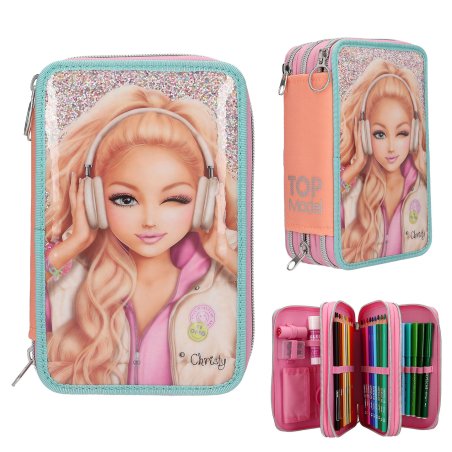 TOPModel Triple Pencil Case MUSIC
