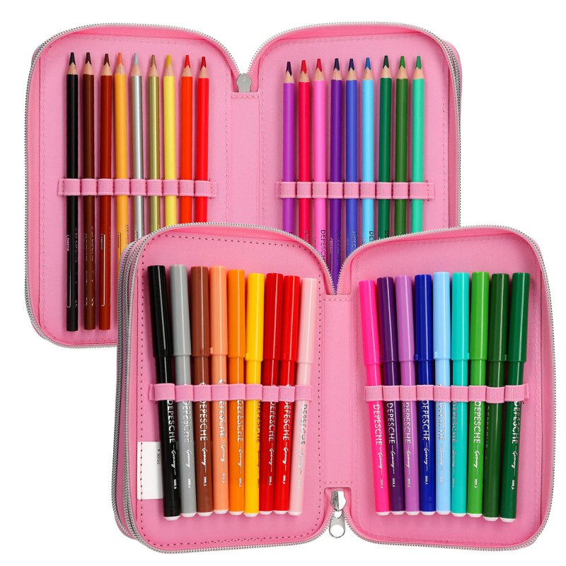 TOPModel 0414100 trousse à crayons Bac à stylos Polyester, Zinc, Polyvinyl chloride (PVC), Polyéthylène