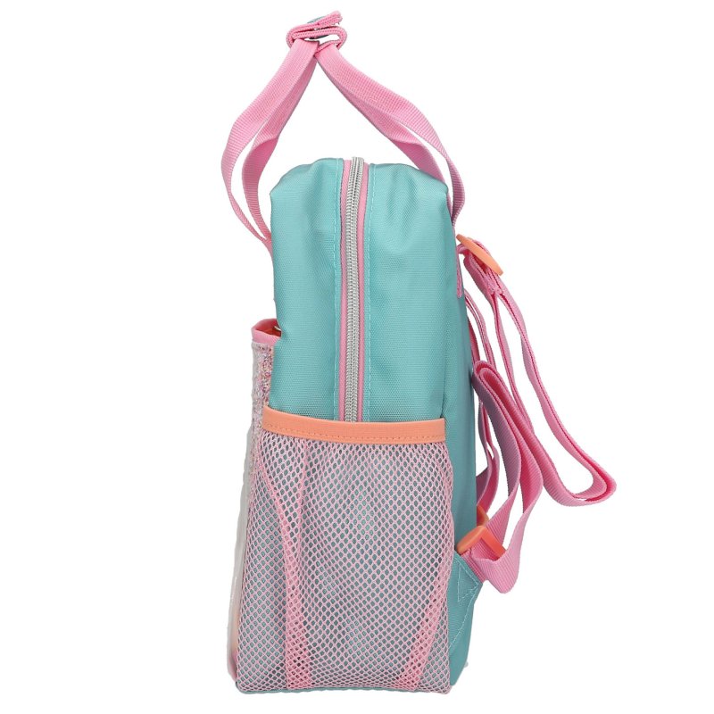 Topmodel - TOPModel Backpack MUSIC - Pink, Apricot, Turquoise - Small