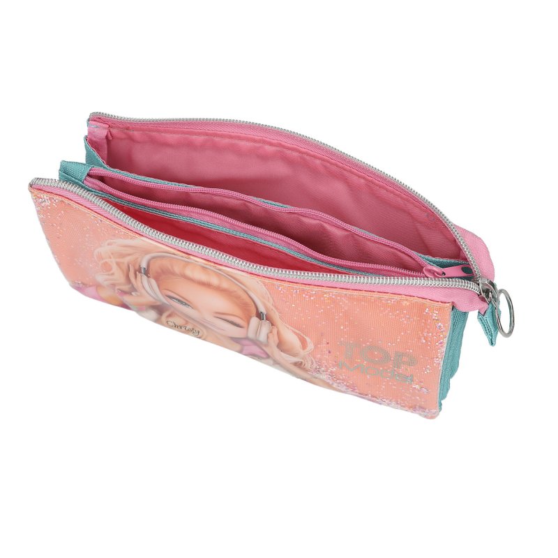 TOPModel 0414104 trousse à crayons Bac à stylos Polyester, Zinc Multicolore