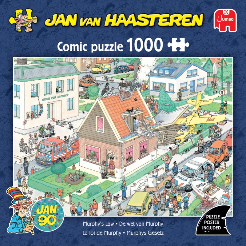 Jan van Haasteren - La loi de Murphy (1000 pieces)