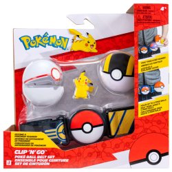 Pokémon - Clip N Go Belt Set Pikachu (PKW4741)
