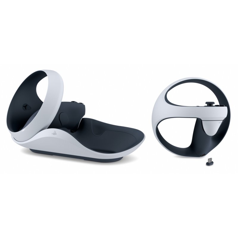 Sony Interactive Entertainment PlayStation VR2 Sense controller charging station Freestanding Plastic Black, White