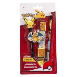 Pokémon 70429 coffret cadeau de stylos et crayons Stylo à bille Crayon à la mine de graphite Blister