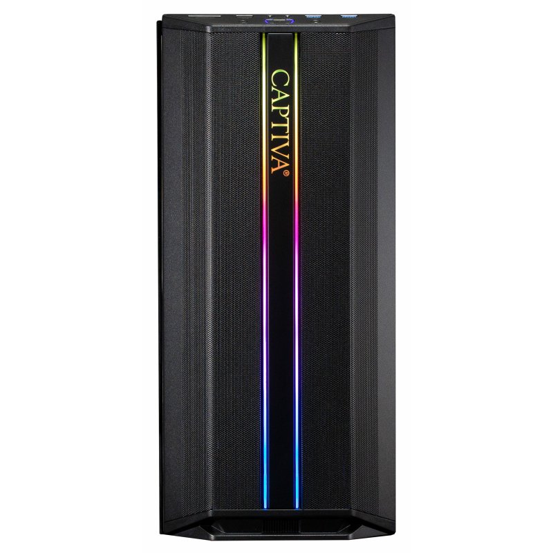 CAPTIVA Power Starter R69-384 AMD Ryzen™ 5 5600G 16 Go DDR4-SDRAM 500 Go SSD Bureau PC Noir