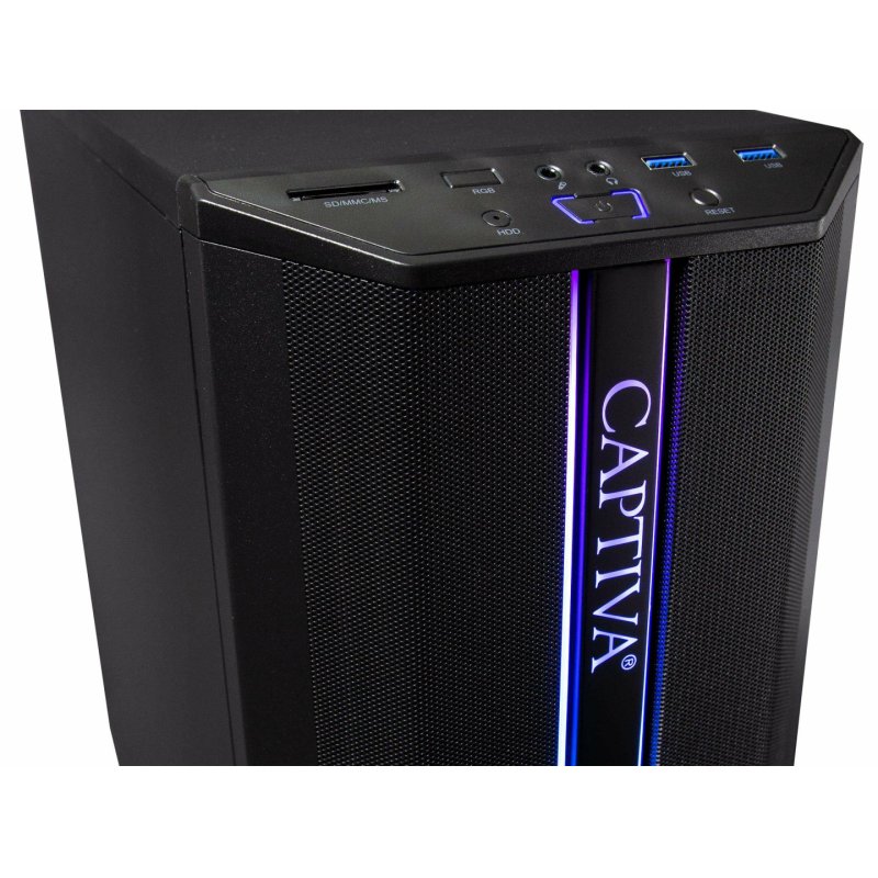 CAPTIVA Power Starter R69-315 AMD Ryzen™ 5 5600G 16 GB DDR4-SDRAM 500 GB SSD Windows 11 Home PC Black