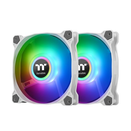 TT Pure Duo 14 ARGB      wh 140x140x25mm | Sync Radiator Fan