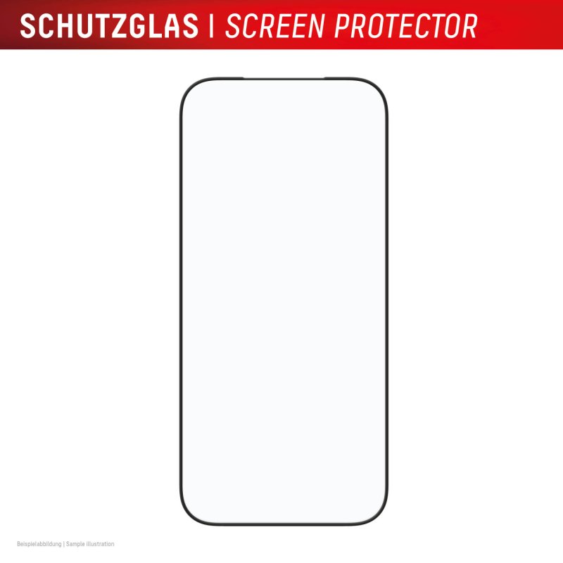 Displex Premium Screen Protector (Full Cover, 10H) for Apple iPhone 17 Pro, Full Cover