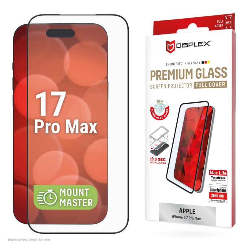 Displex 02256 écran et protection arrière de téléphones portables Protection d'écran transparent Apple 1 pièce(s)