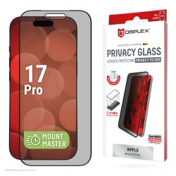 Displex Privacy Screen Protector (10H) for Apple iPhone 17 Pro, Privacy Filter
