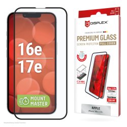 Displex Premium Screen Protector (Full Cover, 10H) for Apple iPhone 16e/17e, Full Cover